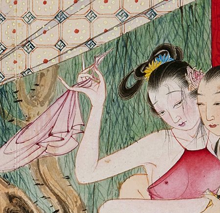 秘戏图-迫于无奈胡也佛画出《金瓶梅秘戏图》，却因此成名，其绘画价值不可估量
